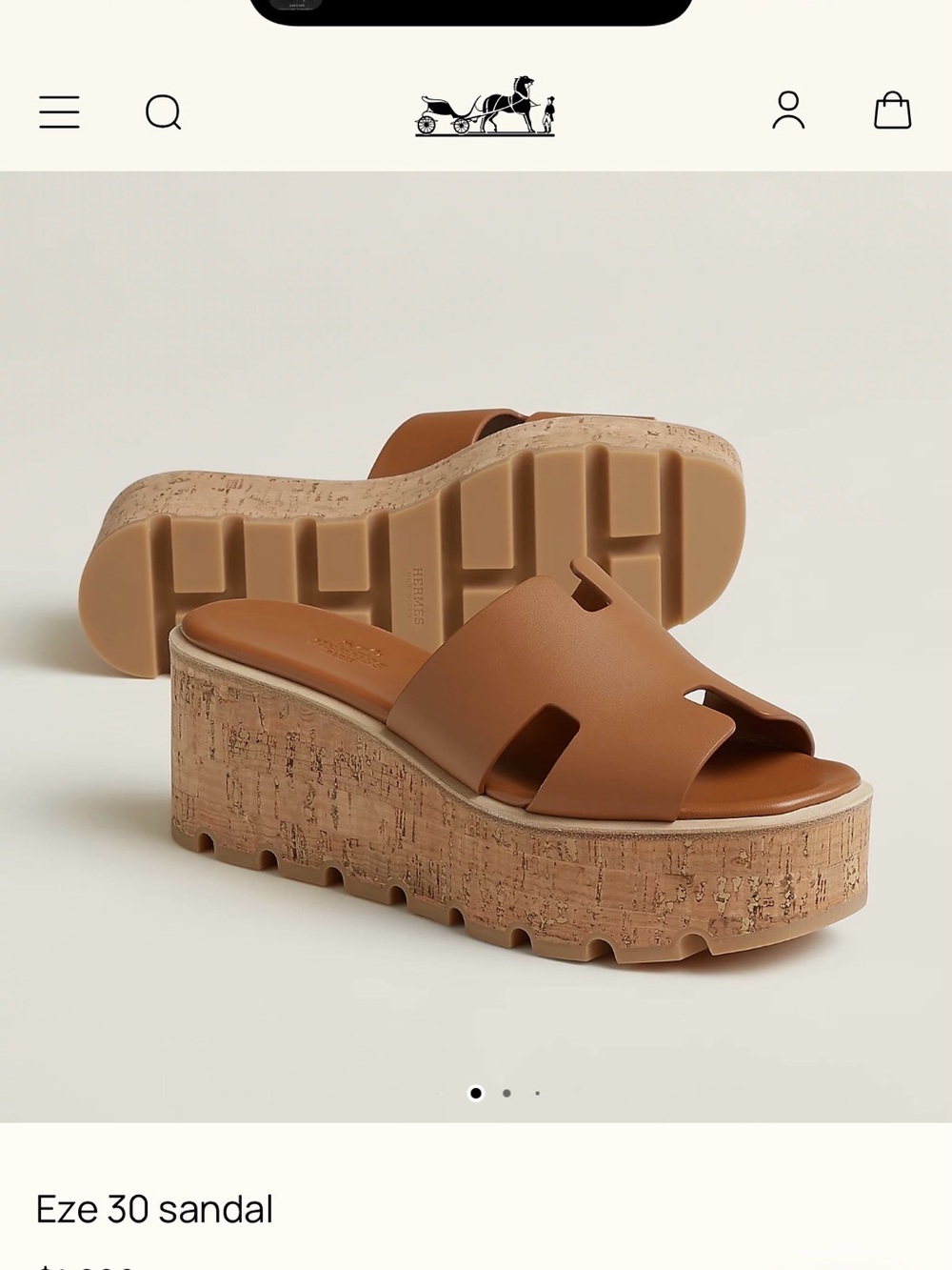 Hermes Sandals EZE 30